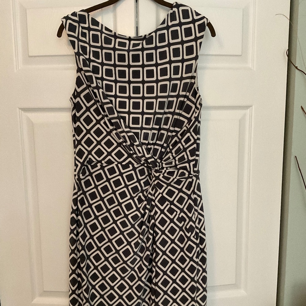 Grey and Cream Ralph Lauren Dress